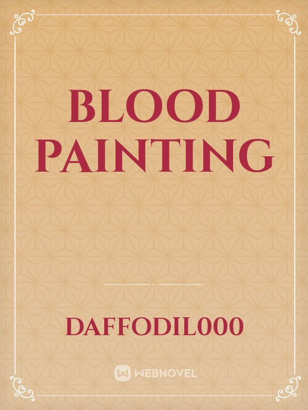 Blood Painting Book
