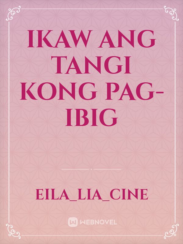 Ikaw ang tangi kong pag-ibig Book