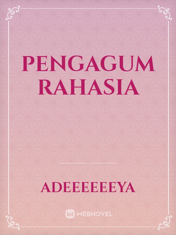 PENGAGUM RAHASIA Book