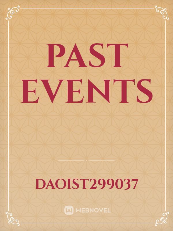 Past Events Book