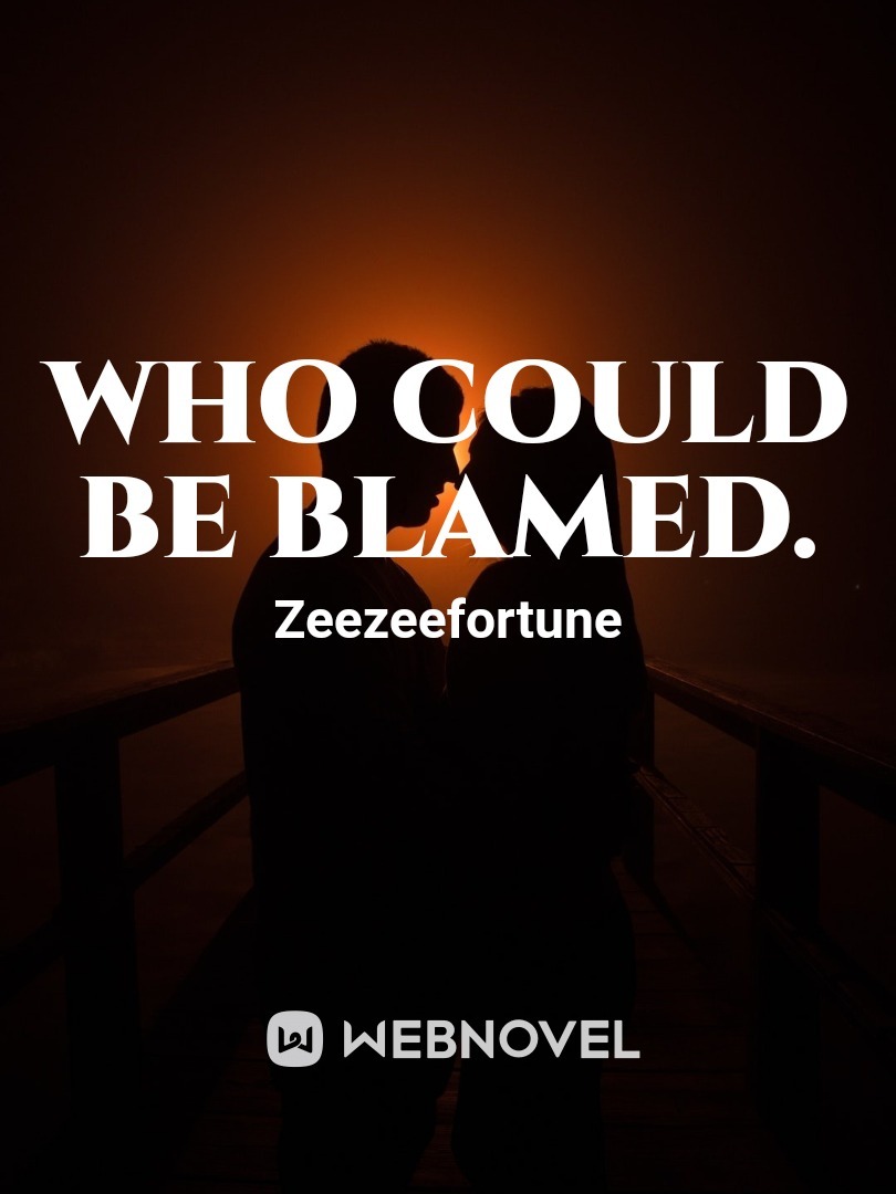 WHO COULD BE BLAMED. Book