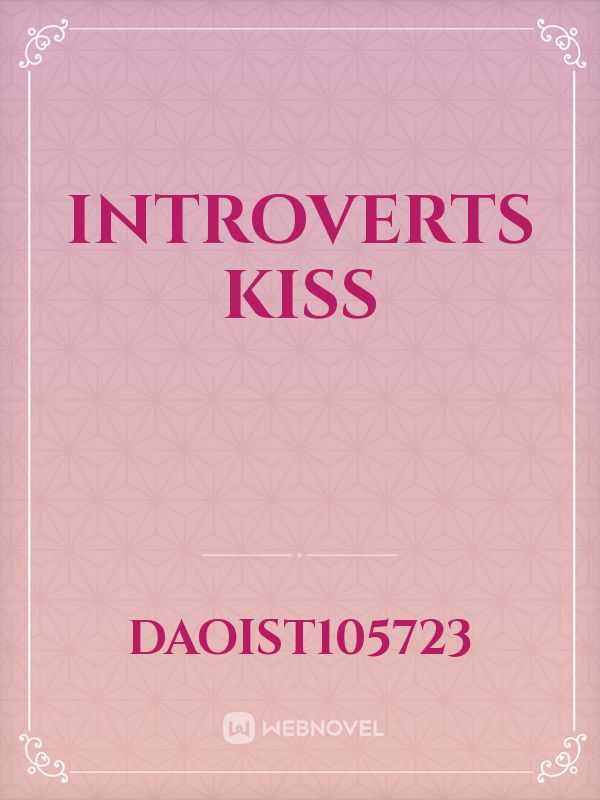 Introverts Kiss Book