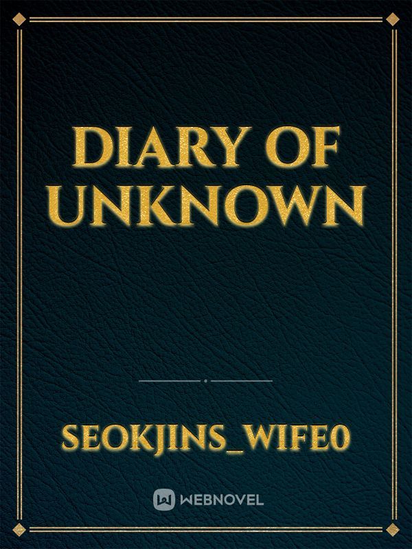 Diary of unknown Book