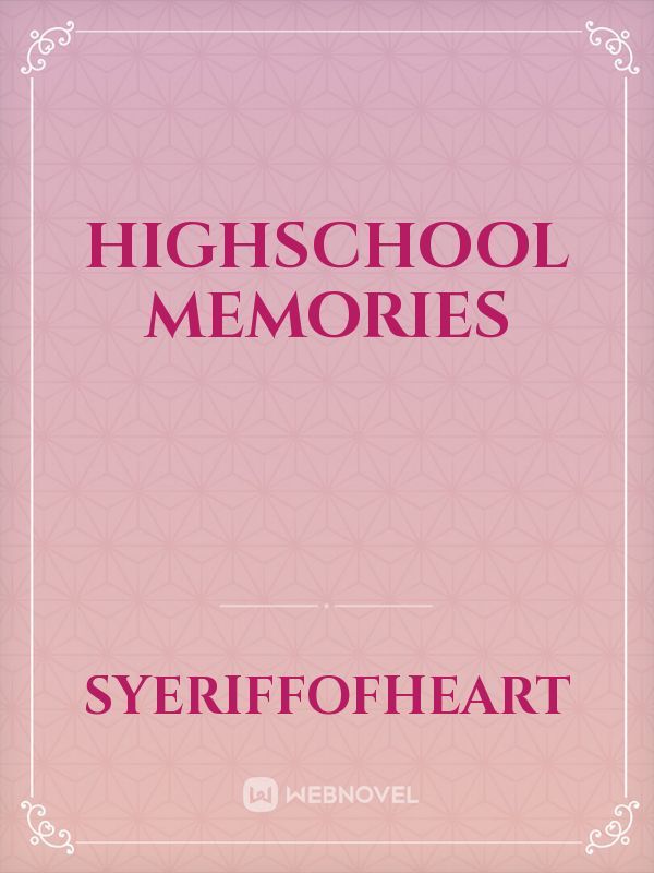 Highschool Memories Book