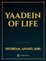 Yaadein of life Book