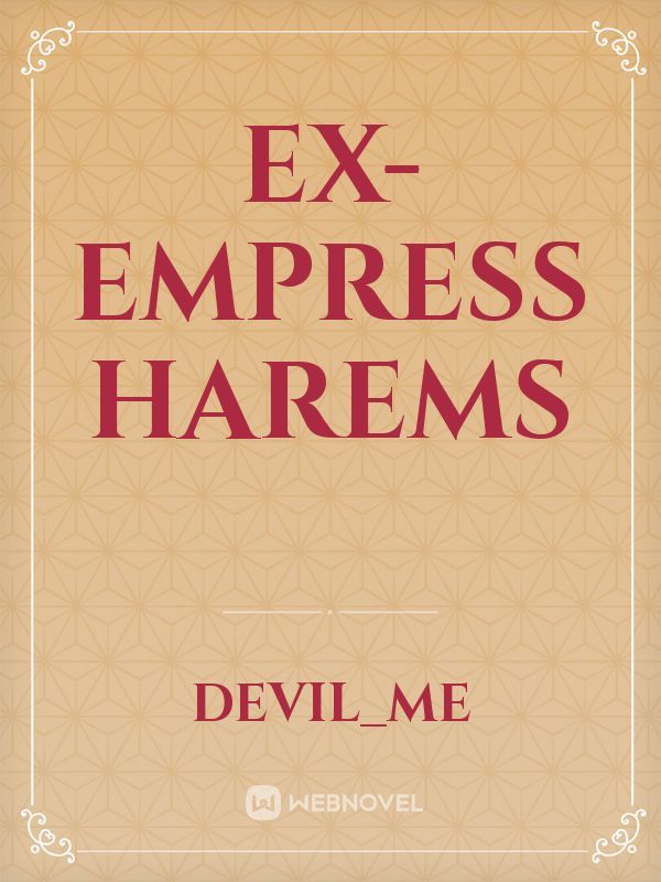 Ex-empress harems Book