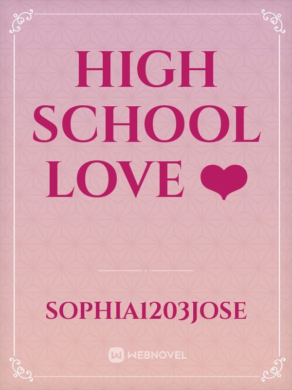 High school love ❤️