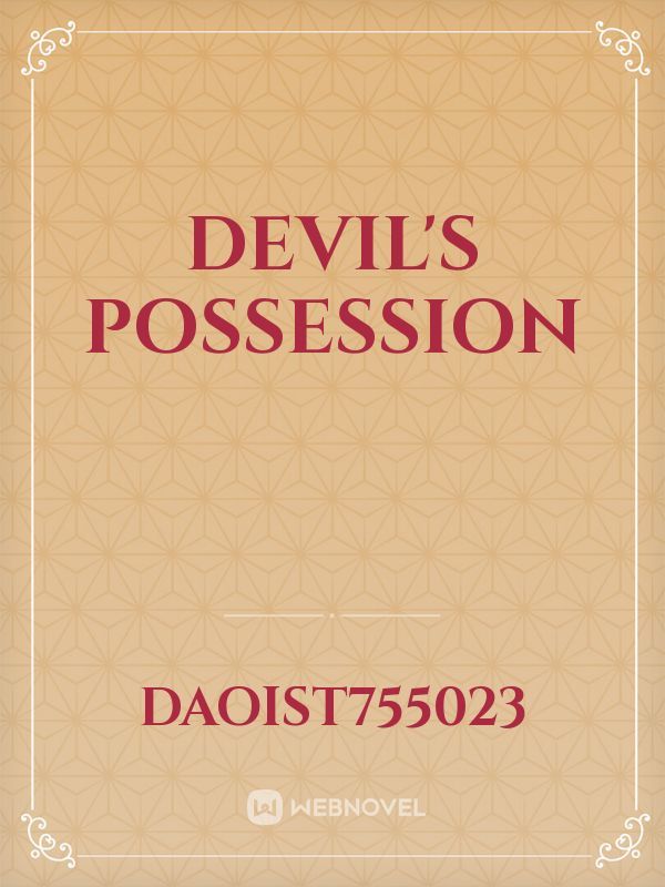 Devil's Possession Book