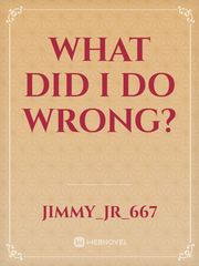 what did I do wrong? Book