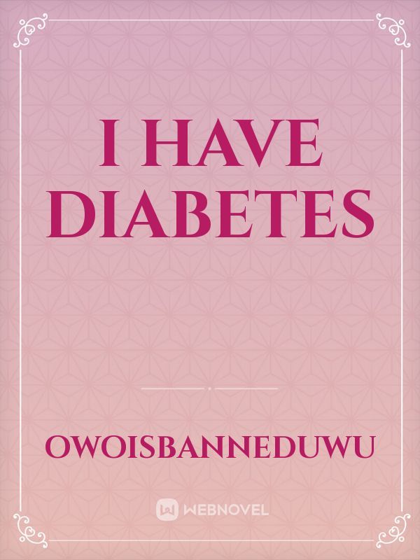 I Have Diabetes Book