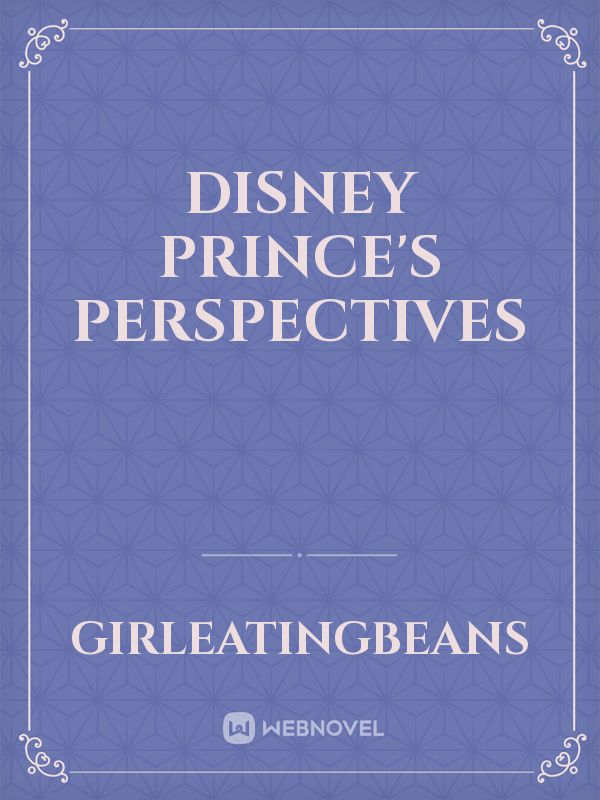 Disney Prince's Perspectives Book