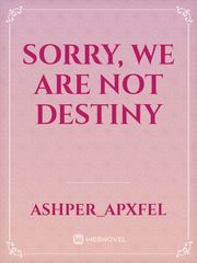 Sorry, We Are Not Destiny Book