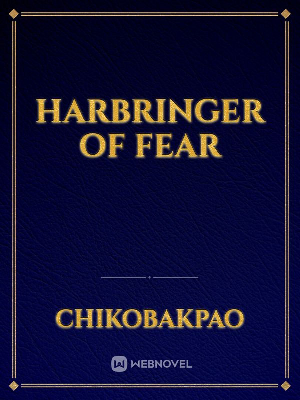 Harbringer of Fear Book