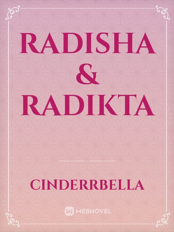 Radisha & Radikta Book