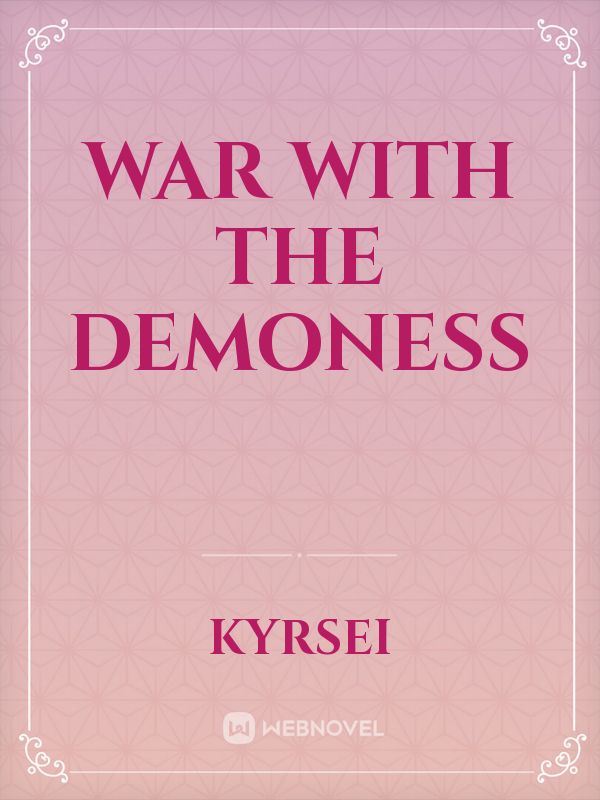 War with the demoness Book