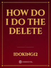how do I do the delete Book