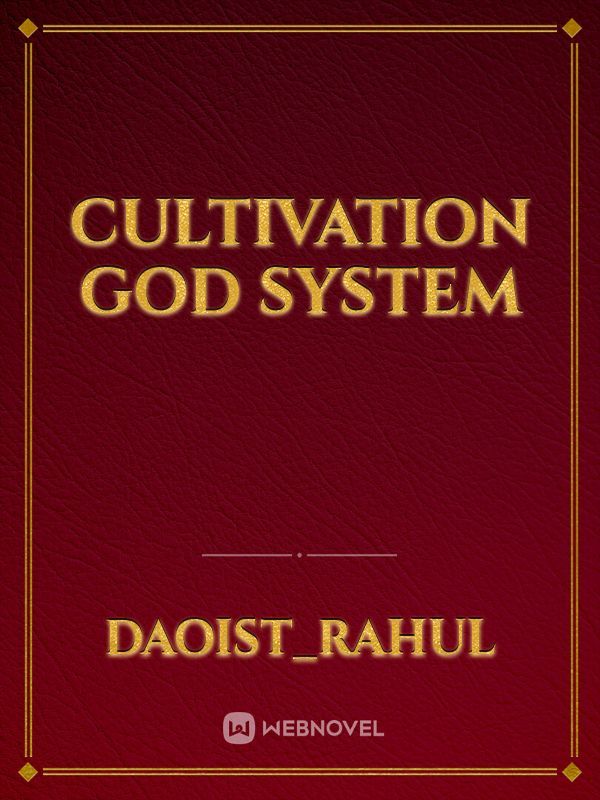 Cultivation God System Book