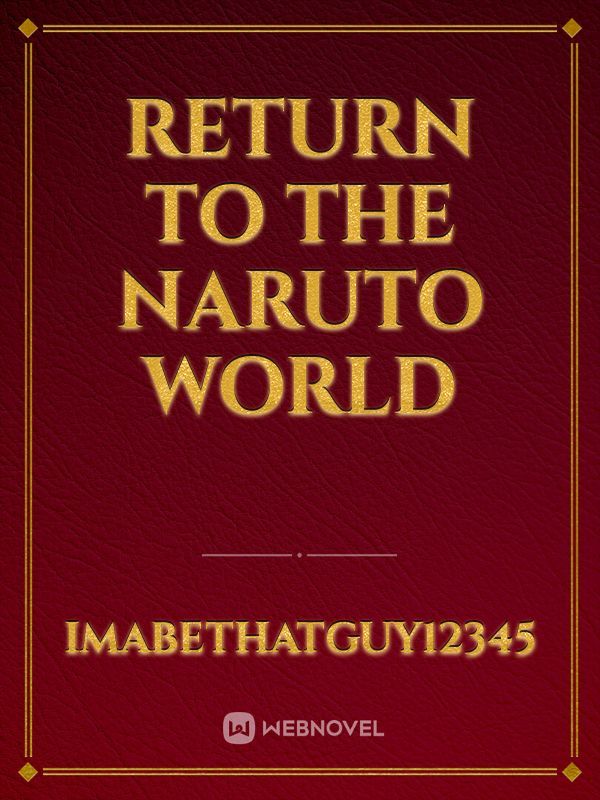 Return to the Naruto world Book