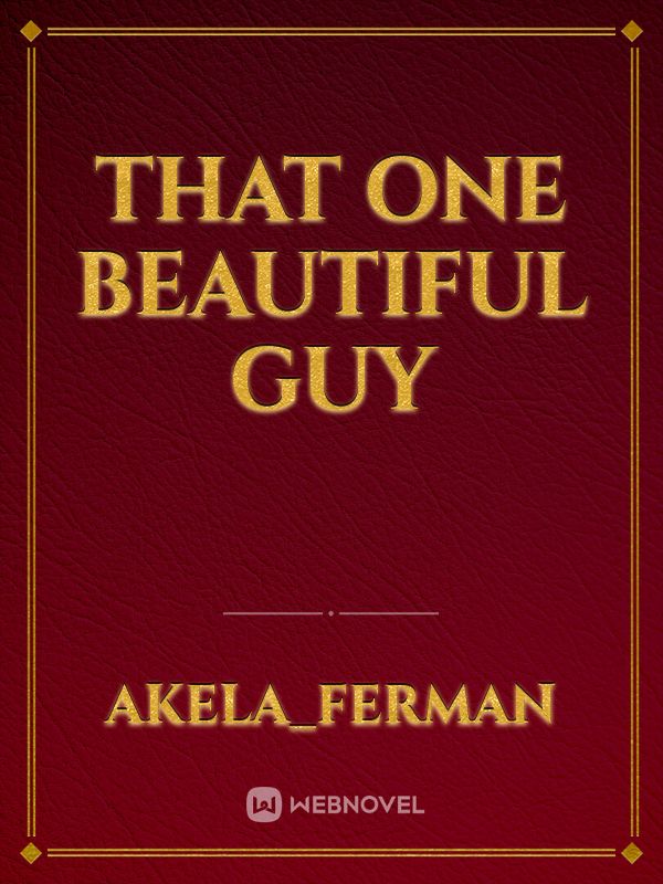 That one beautiful guy Book