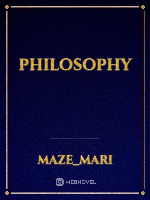 PHILOSOPHY Book
