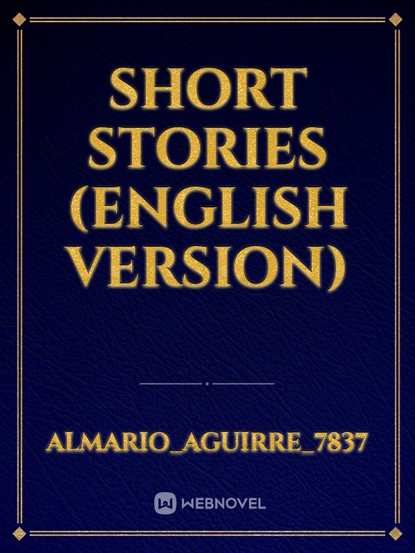 SHORT STORIES (ENGLISH VERSION) Book