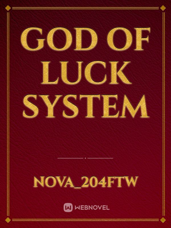 God of Luck System Book