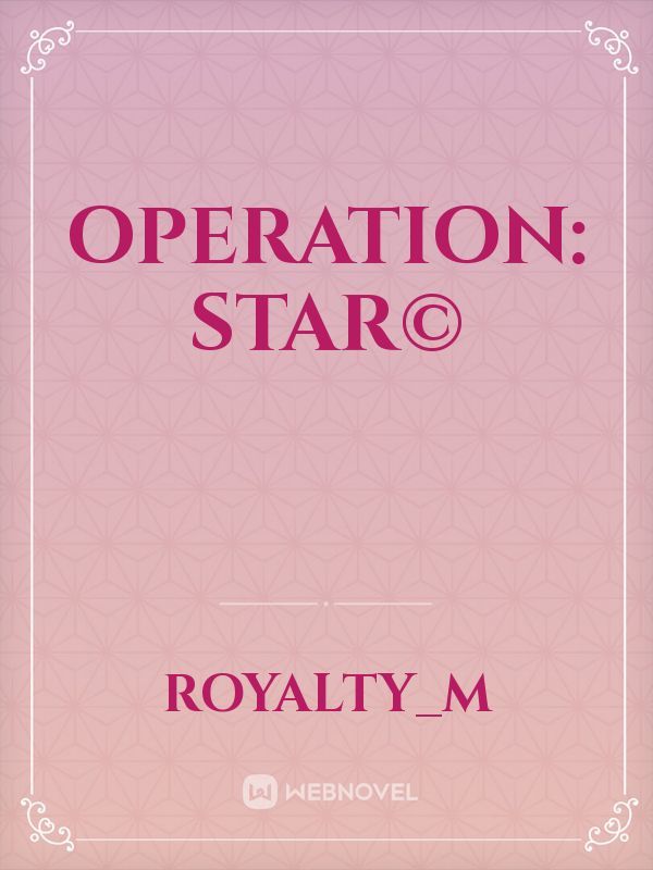 Operation: STAR©️ Book
