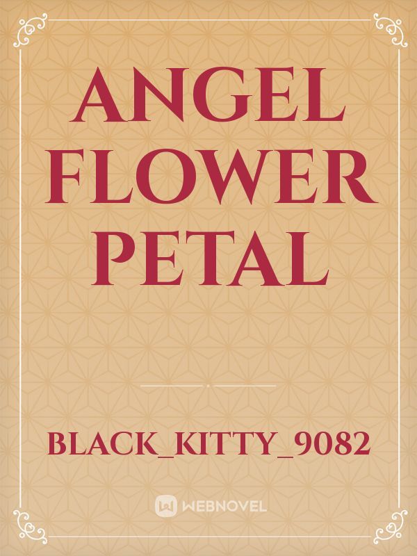 angel flower petal Book