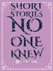 Short Stories No One Knew Book