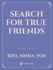 Search for true friends Book