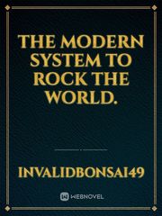 The modern system to rock the world. Book