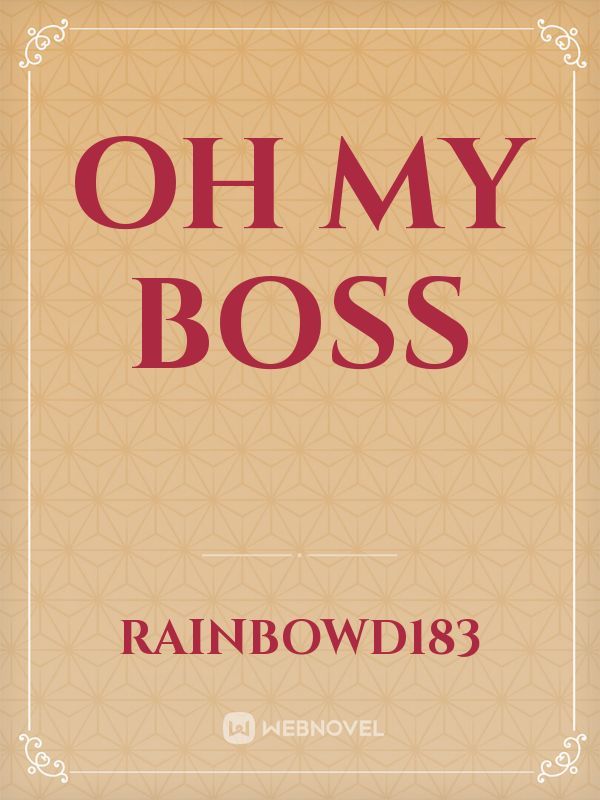 Oh My Boss Book