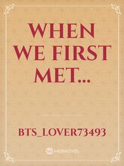 When we first met... Book