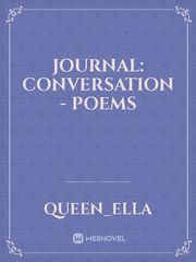 Journal: Conversation - Poems Book