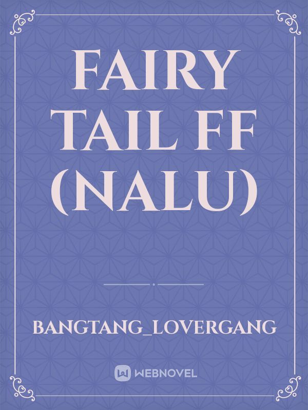 fairy tail ff (nalu) Book