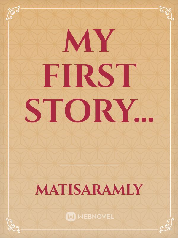 My First Story... Book