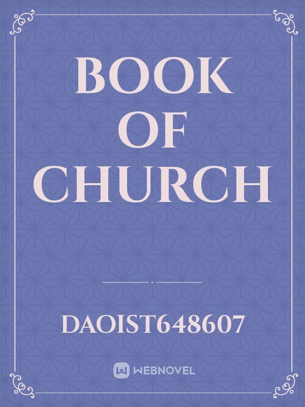 BOOK of church Book