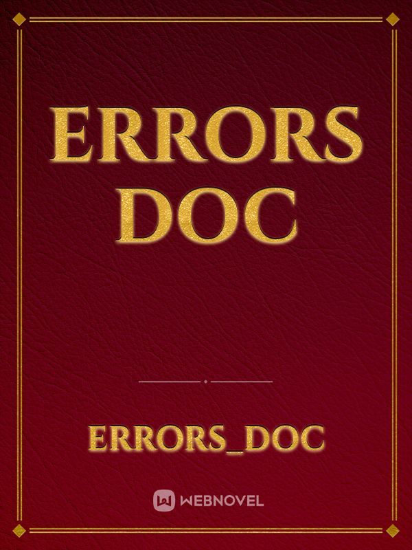 Errors Doc