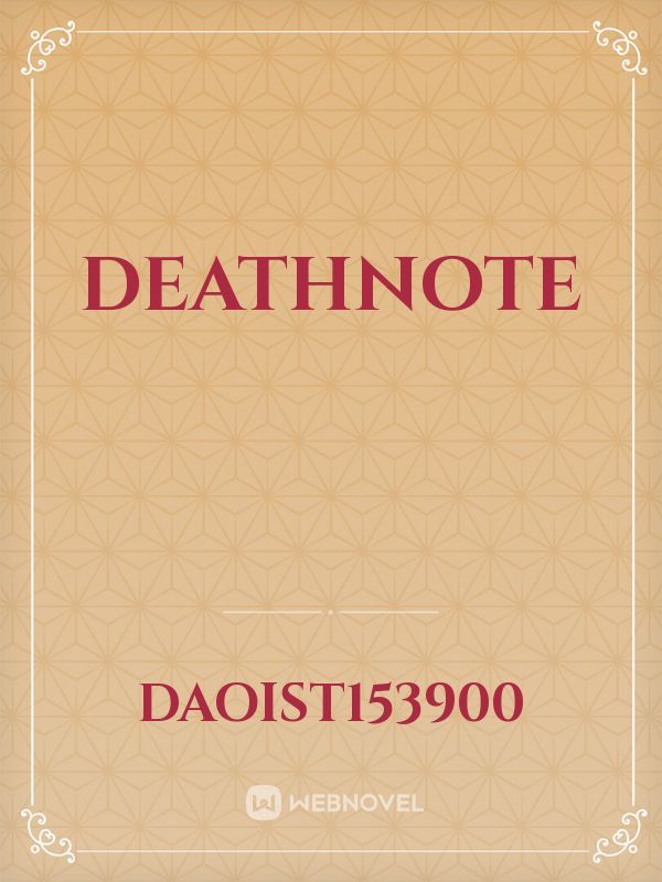 DeathNote Book