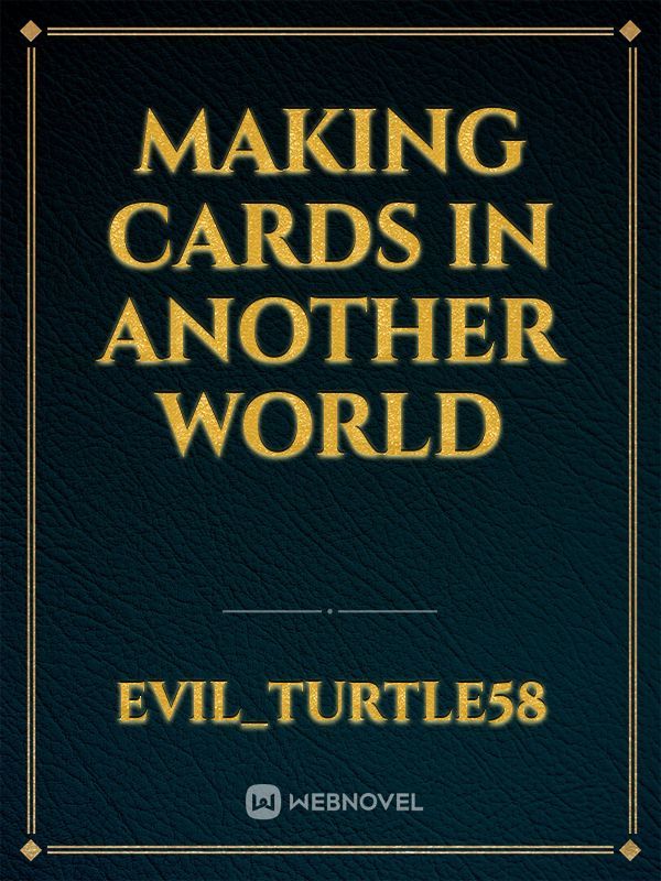 Making cards in another world Book