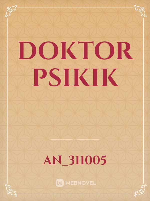 DOKTOR PSIKIK