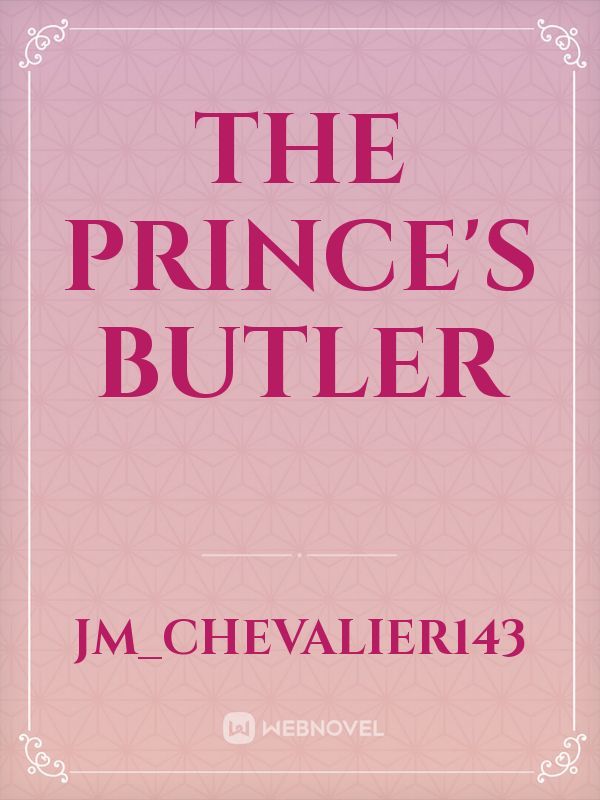 The Prince's Butler Book