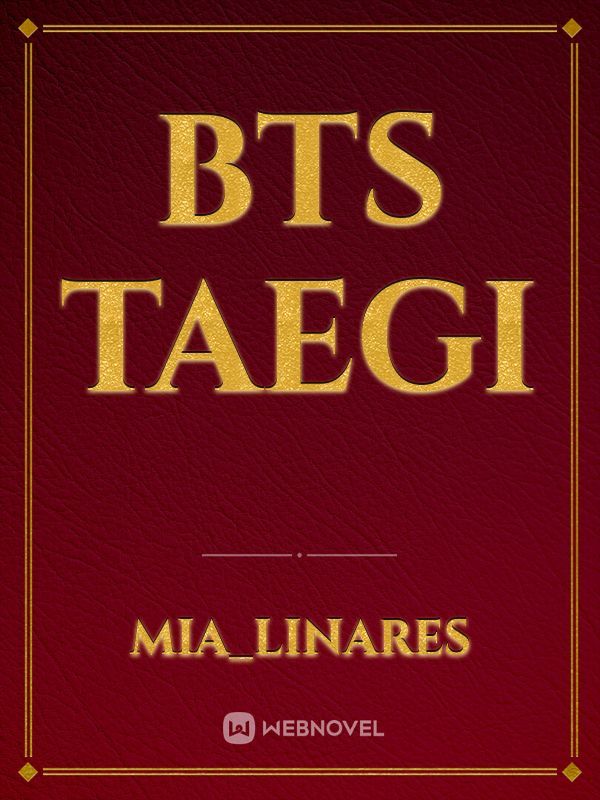 Bts Taegi Book