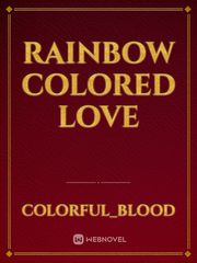 Rainbow Colored Love Book