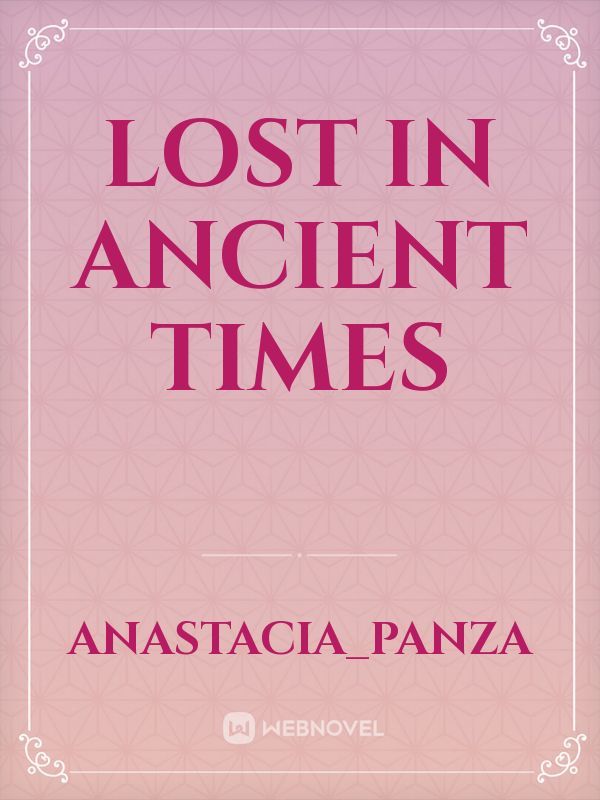 lost in ancient times Book