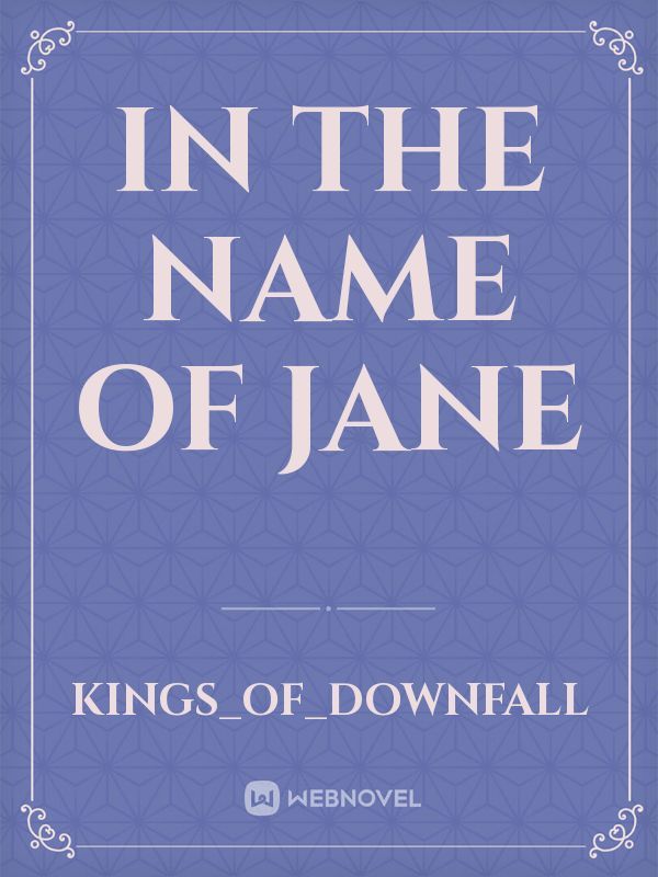 In The Name of Jane Book