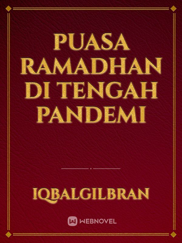 puasa ramadhan di tengah pandemi