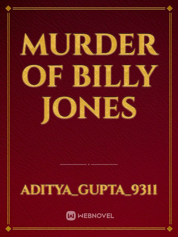 Murder of Billy Jones