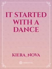 it started with a dance Book