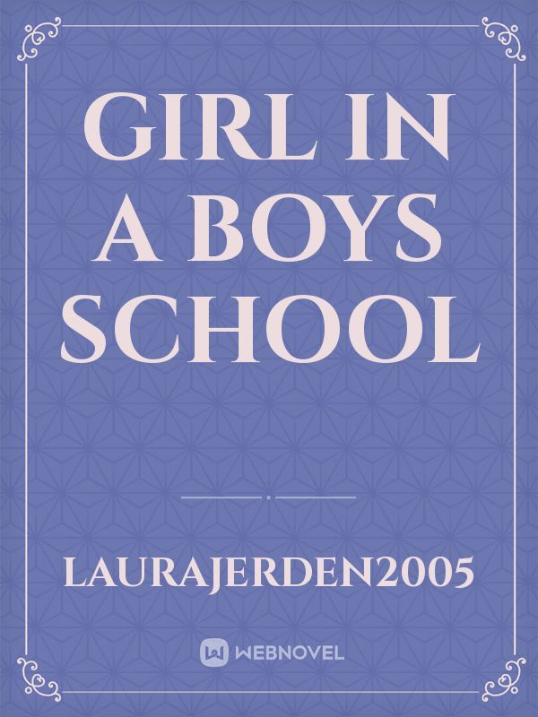 girl in a boys school